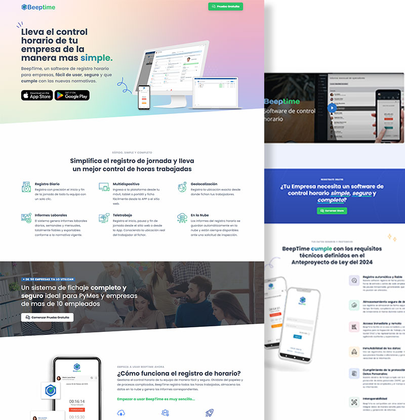 landing page publicidad online